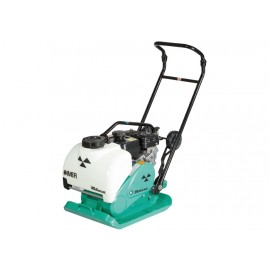 Plaque vibrante thermique IMER Mikasa MVC F80H-VAS avec réservoir d'eau compactant de l'enrobé sans laisser de traces