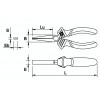 PINCE À BECS PLATS - GAMME OUTILS PROFESSIONNELS - MOB - Réf: 9300170401