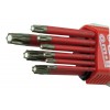 ÉTUI DE 9 CLÉS MÂLES TORX AVEC AIMANT - GAMME OUTILS PROFESSIONNELS - MOB - Réf : 9064020101