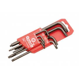 ETUI DE 8 CLES MALES TAMPER TORX - CRV - GAMME OUTILS PROFESSIONNELS - MOB - Ref : 9064010101