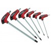 JEU DE 6 CLES MALES EN T HEXAGONALES - GAMME OUTILS PROFESSIONNELS - MOB - Ref : 9068006101