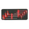 MODULE HOUSSE 7 CLES MALES EN T TORX - GAMME OUTILS PROFESSIONNELS - MOB - Ref : 9821007001