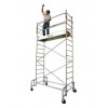 ECHAFAUDAGE ROULANT JUNIOR 250 - HAUTEUR TRAVAIL : 5.30M - ACIER - TUBESCA COMABI