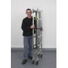 ECHAFAUDAGE TOP 3 PLIE - HAUTEUR TRAVAIL MAX : 3M - ALUMINIUM - CENTAURE - Ref : 346801 ECHAFAUDAGE TOP 3 PLIE - HAUTEUR TRAVAIL MAX : 3M - ALUMINIUM - CENTAURE - Ref : 346801
