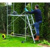 ECHAFAUDAGE GARDEN'UP - ACCES SECURISE - ALUMINIUM - CENTAURE - Ref : 209700 ECHAFAUDAGE GARDEN'UP - ACCES SECURISE - ALUMINIUM - CENTAURE - Ref : 209700