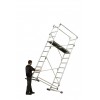ECHAFAUDAGE TEX'UP TRANSPORTABLE - HAUTEUR TRAVAIL MAX : 4,55M - ALUMINIUM - CENTAURE - Ref : 238703 ECHAFAUDAGE TEX'UP TRANSPORTABLE - HAUTEUR TRAVAIL MAX : 4,55M - ALUMINIUM - CENTAURE - Ref : 238703