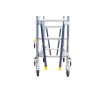 ECHAFAUDAGE QUAD'UP PLIE EVOLUTION - HAUTEUR TRAVAIL MAX : 4,70M - ALUMINIUM - CENTAURE - Ref : 347703 ECHAFAUDAGE QUAD'UP PLIE EVOLUTION - HAUTEUR TRAVAIL MAX : 4,70M - ALUMINIUM - CENTAURE - Ref : 347703
