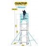 REHAUSSE POUR ECHAFAUDAGE QUAD'UP EVOLUTION -  ALUMINIUM - CENTAURE - Ref : 347705 REHAUSSE POUR ECHAFAUDAGE QUAD'UP EVOLUTION -  ALUMINIUM - CENTAURE - Ref : 347705
