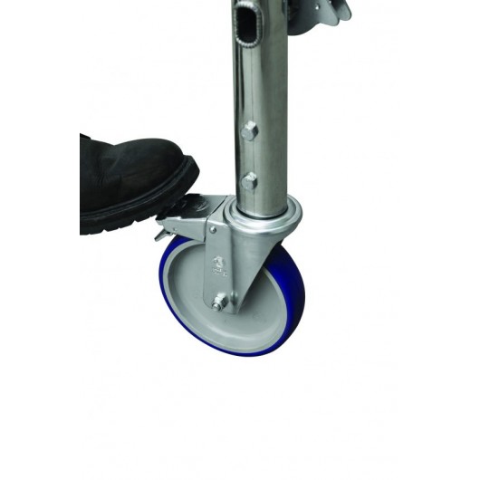 ECHAFAUDAGE ALTER PRO PLIANT - ROUE PIVOTANTE - ALUMINIUM - CENTAURE - Ref : 435703