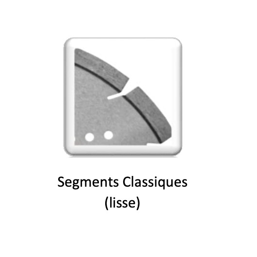 DISQUE DIAMANT LU40, COUPE A SEC POUR MEULEUSE - Ø 115 MM / ALESAGE 22.23 MM - BETON - GOLZ