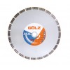 DISQUE DIAMANT RX1S, COUPE A EAU POUR SCIE SUR TABLE - Ø 400 MM / ALESAGE 25.40 MM - BETON ET GRANIT SILENCIEUX - GOLZ