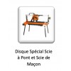 DISQUE DIAMANT RX1S, COUPE A EAU POUR SCIE SUR TABLE - Ø 400 MM / ALESAGE 25.40 MM - BETON ET GRANIT SILENCIEUX - GOLZ