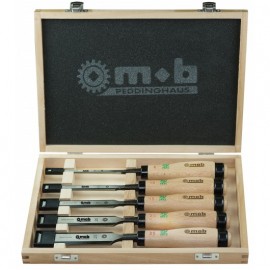 COFFRET BOIS 5 CISEAUX SCULPTEUR BOIS - GAMME SCIAGE
