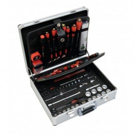 MOB - Valise aluminium garnie 128 pièces