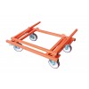 Mondelin Chariot Porte-Plaques : Manutention 900kg Pliable & Anti-TMS