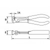 PINCE COUPANTE FRONTALE - GAMME PINCES, CISAILLES - OUTIL PROFESSIONNEL - MOB