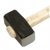 MASSETTE CONIQUE ANGLES ABATTUS MANCHE BOIS - GAMME MARTEAUX ET OUTILS FORGES - OUTIL PROFESSIONNEL - MOB