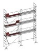 ALTRAD - Lot d'échafaudage de maçon VITO 49 - 56 m² - garde-corps: fixes