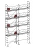 ALTRAD - Lot d'échafaudage de maçon VITO 49 - 70 m² - garde-corps: fixes