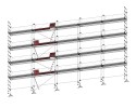 ALTRAD - Lot d'échafaudage de maçon VITO 49 - 160 m² - garde-corps: fixes