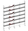 ALTRAD - Lot d'échafaudage de maçon VITO 49 - 182 m² - garde-corps: fixes