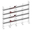 ALTRAD - Lot d'échafaudage de maçon VITO 49 - 130 m² - garde-corps: fixes - 12m linéaires X 8m plancher