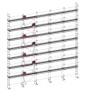 ALTRAD - Lot d'échafaudage de maçon VITO 49 - 256 m² - garde-corps: fixes