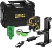 STANLEY - Niveau Laser Croix + 2 Points - Scpg2 Vert - Fatmax (Li-Ion)