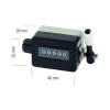 Metrica 65055 – Compteur mécanique 5 chiffres 99999 étanche