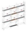 ALTRAD - Lot échafaudage façadier AERIS 45 - 80 m² - garde-corps montage  et démontage en sécurité (mds)