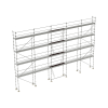 Lot echafaudage 160 M² - R200 PROGRESS FIRST (lisses) - TUBESCA COMABI