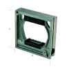 Niveau carré de précision METRICA 30110 – Haute stabilité 150 x 150 mm