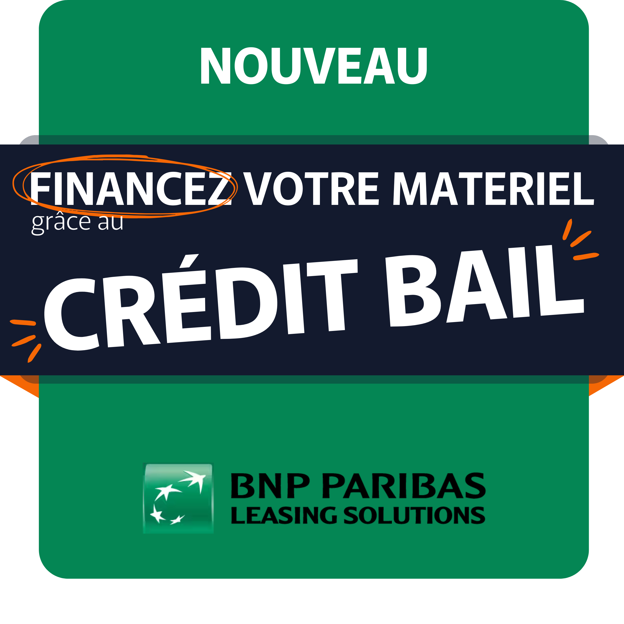 Nouveau partenariat BNP PARIBAS