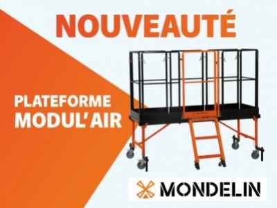 Modul'Air de MONDELIN - La plateforme qui s'adapte à vos chantiers
