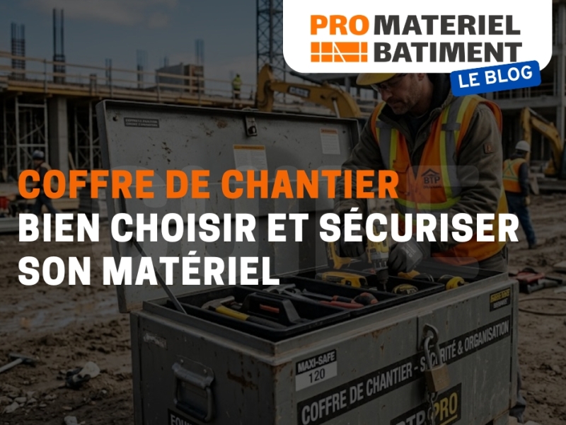 Coffre de chantier : bien choisir et sécuriser son matériel