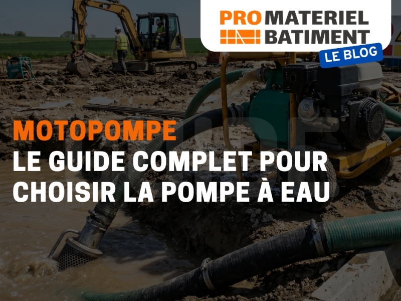 Motopompe : le guide complet pour choisir la pompe à eau